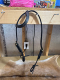Black one ear headstall