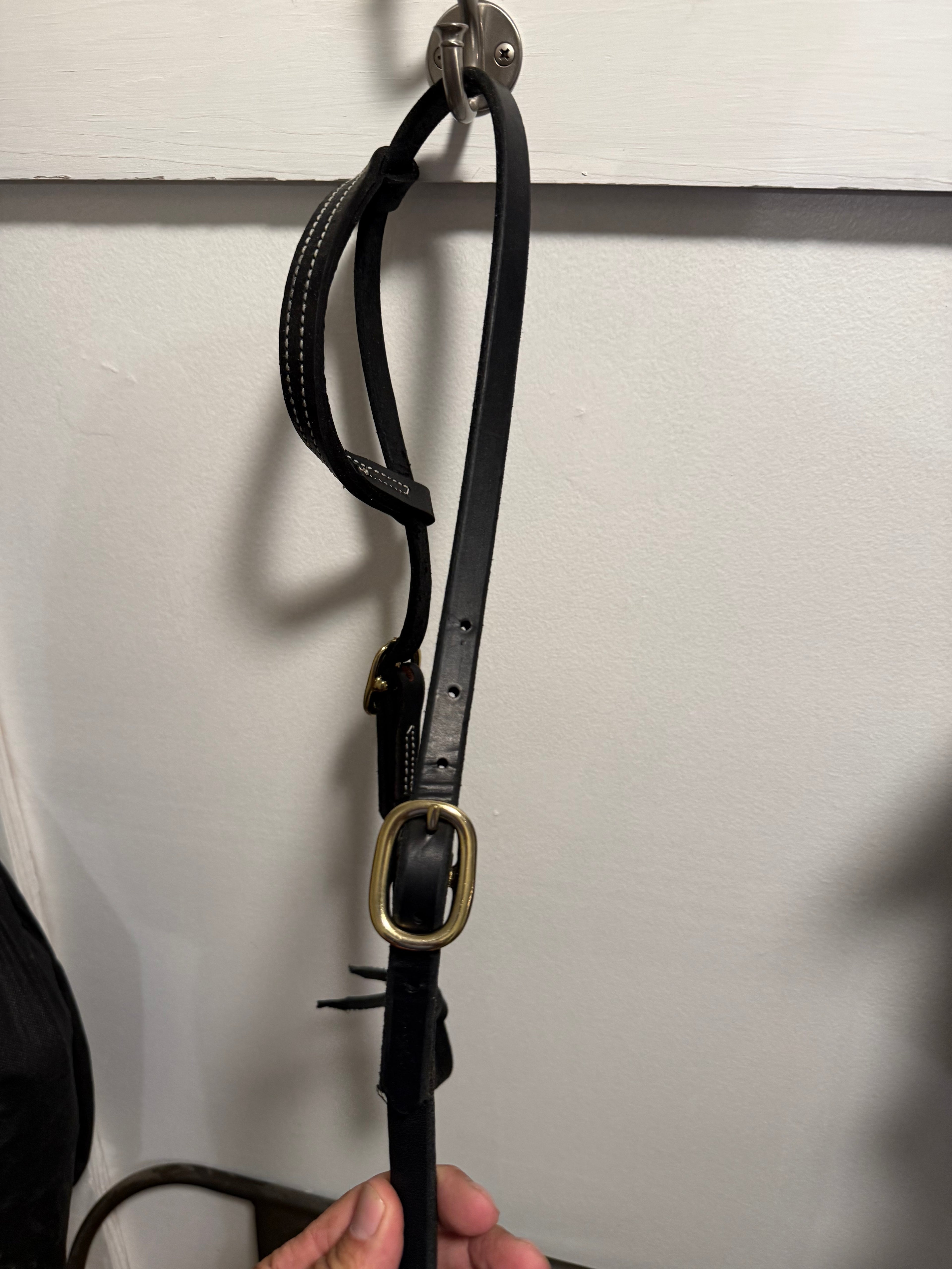 One ear tie end headstall
