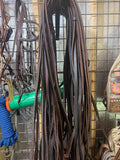 Harness leather reins