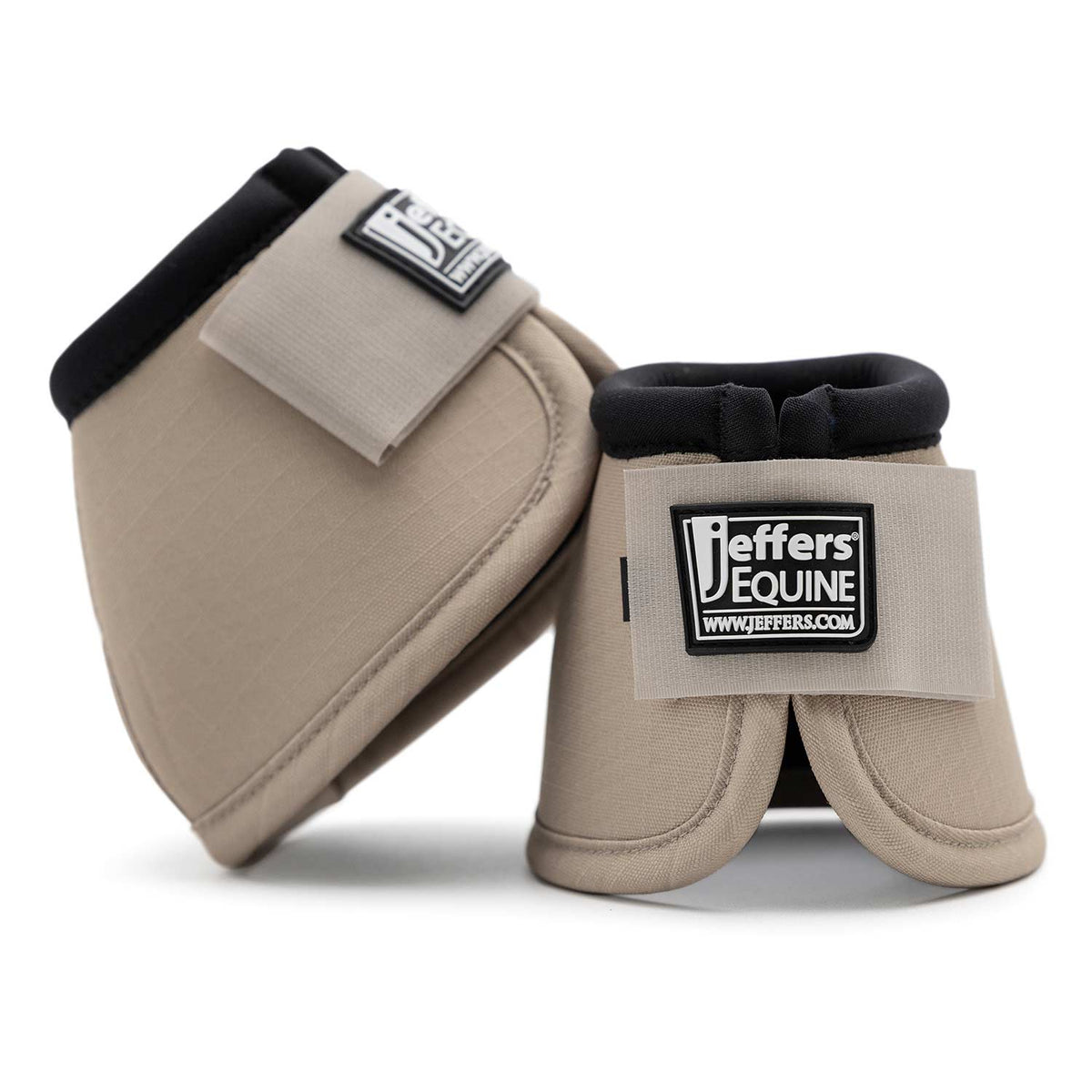 Jeffers No-Turn Bell Boots for Horses, Solid Colors, 2 ct